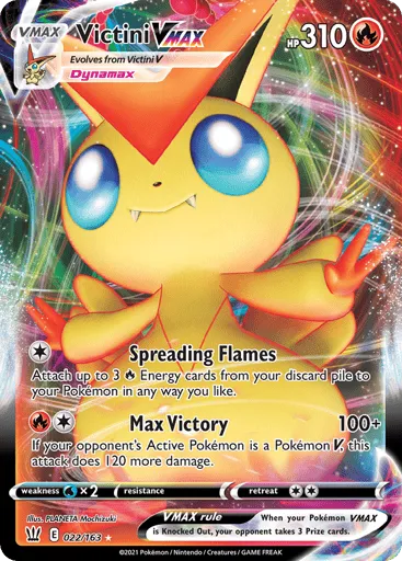 Victini VMAX 022/163 Battle Styles