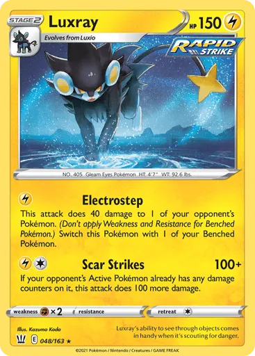 Luxray 048/163 Battle Styles