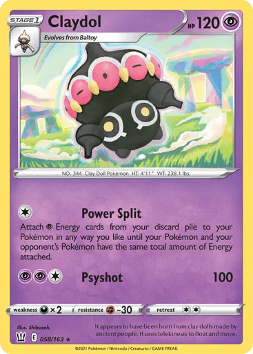 Claydol 058/163 Battle Styles