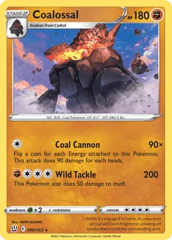 Coalossal 080/163 Battle Styles
