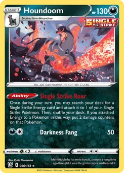 Houndoom 096/163 Battle Styles