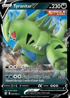 Tyranitar V 097/163 Battle Styles