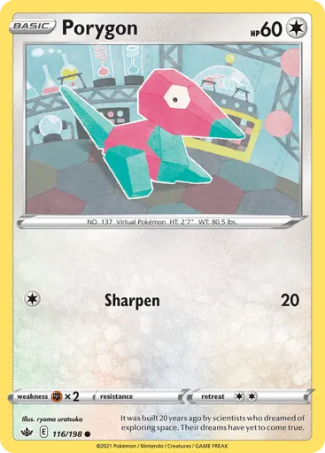 Porygon 116/198 Chilling Reign