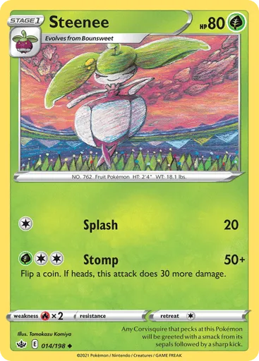 Steenee 014/198 Chilling Reign