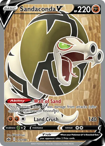 Sandaconda V 175/198 Chilling Reign