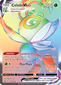 Celebi VMAX 199/198 Chilling Reign