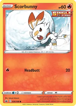Scorbunny 026/198 Chilling Reign