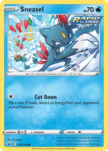 Sneasel 030/198 Chilling Reign