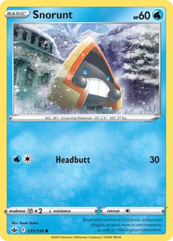 Snorunt 035/198 Chilling Reign