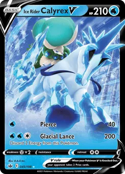 Ice Rider Calyrex V 045/198 Chilling Reign