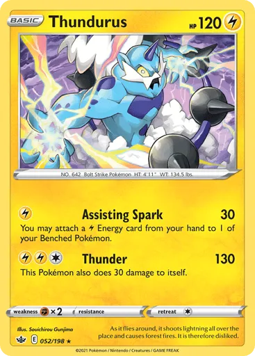 Thundurus 052/198 Chilling Reign