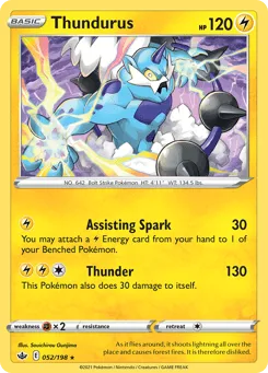 Thundurus 052/198 Chilling Reign