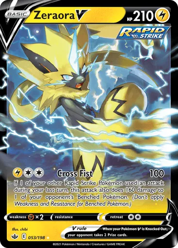 Zeraora V 053/198 Chilling Reign