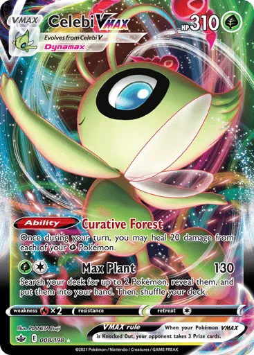 Celebi VMAX 008/198 Chilling Reign