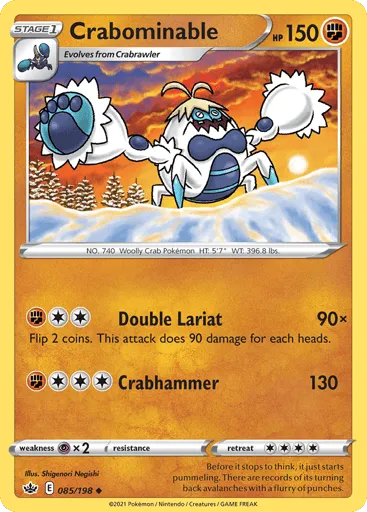 Crabominable 085/198 Chilling Reign