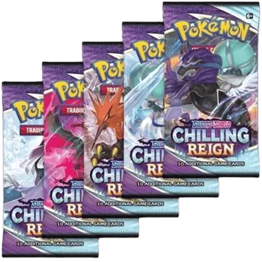 Chilling Reign Booster Pack Art Bundle (Set of 5)