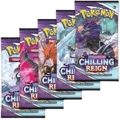 Chilling Reign Booster Pack Art Bundle (Set of 5)