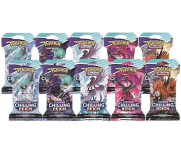 Chilling Reign Sleeved Booster Pack Bundle (Set of 10)