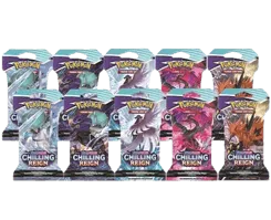 Chilling Reign Sleeved Booster Pack Bundle (Set of 10)