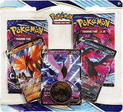 Chilling Reign 2-Pack Blister - Galarian Zapdos V, Articuno V, Moltres V