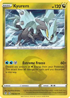 Kyurem 116/203 Evolving Skies