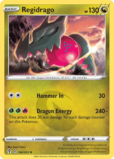 Regidrago 124/203 Evolving Skies