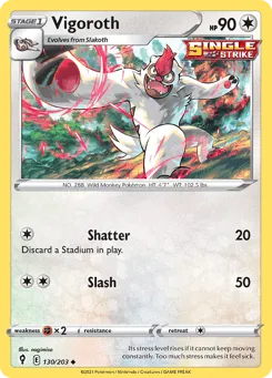 Vigoroth 130/203 Evolving Skies