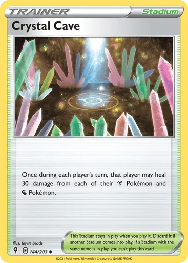 Crystal Cave 144/203 Evolving Skies