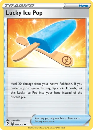 Lucky Ice Pop 150/203 Evolving Skies