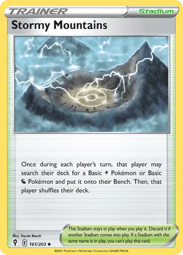 Stormy Mountains 161/203 Evolving Skies