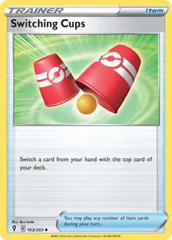 Switching Cups 162/203 Evolving Skies