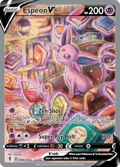 Espeon V 180/203 Evolving Skies