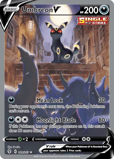 Umbreon V 189/203 Evolving Skies