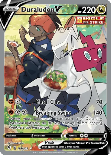 Duraludon V 198/203 Evolving Skies