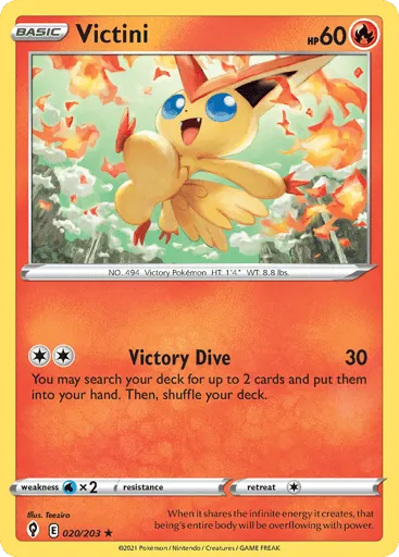 Victini 020/203 Evolving Skies