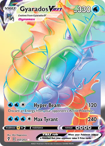 Gyarados VMAX 207/203 Evolving Skies