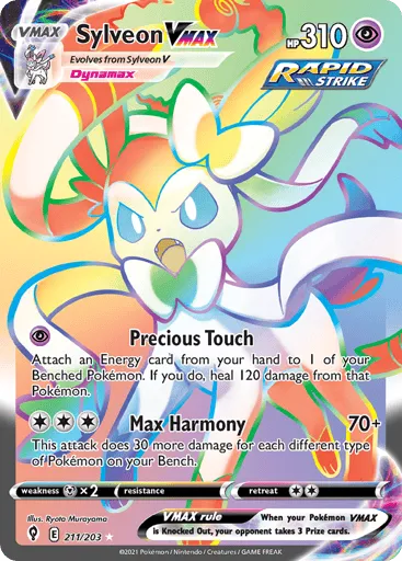 Sylveon VMAX 211/203 Evolving Skies