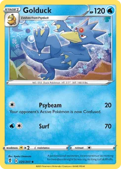 Golduck 025/203 Evolving Skies