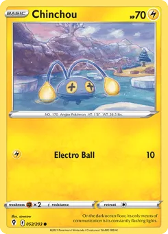 Chinchou 052/203 Evolving Skies