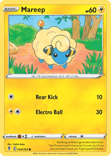 Mareep 054/203 Evolving Skies