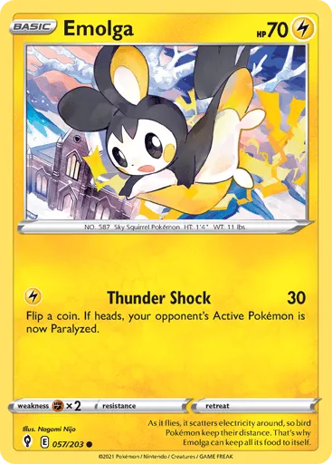 Emolga 057/203 Evolving Skies