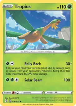 Tropius 006/203 Evolving Skies