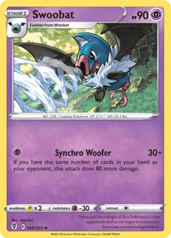 Swoobat 069/203 Evolving Skies