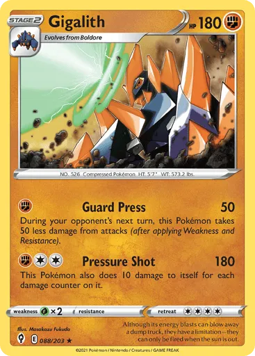 Gigalith 088/203 Evolving Skies
