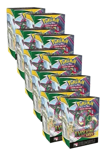 Evolving Skies Build & Battle Box Display