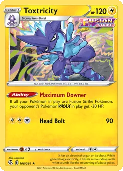 Toxtricity 108/264 Fusion Strike