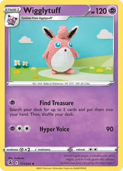 Wigglytuff 111/264 Fusion Strike