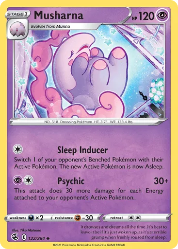 Musharna 122/264 Fusion Strike