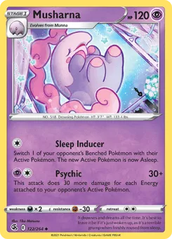 Musharna 122/264 Fusion Strike