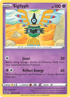 Sigilyph 123/264 Fusion Strike